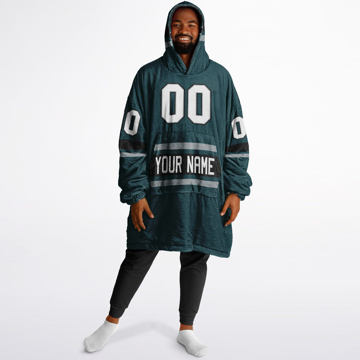 Deep Forest/Black/Silver Superfan Reversible
