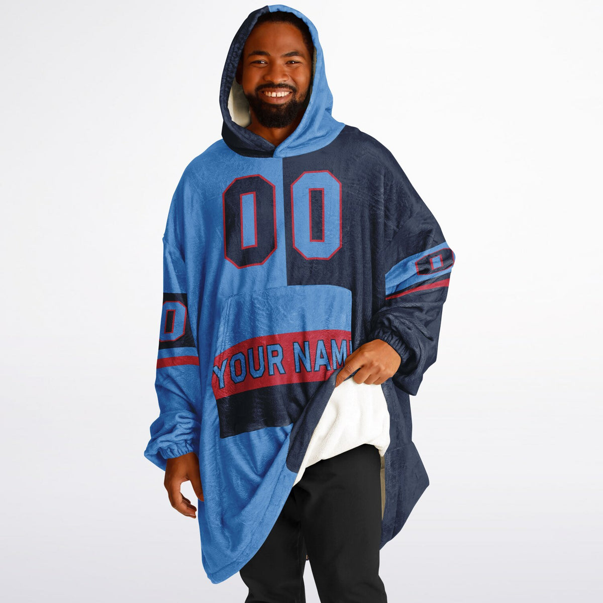 Light Blue/Navy/Red Halftime