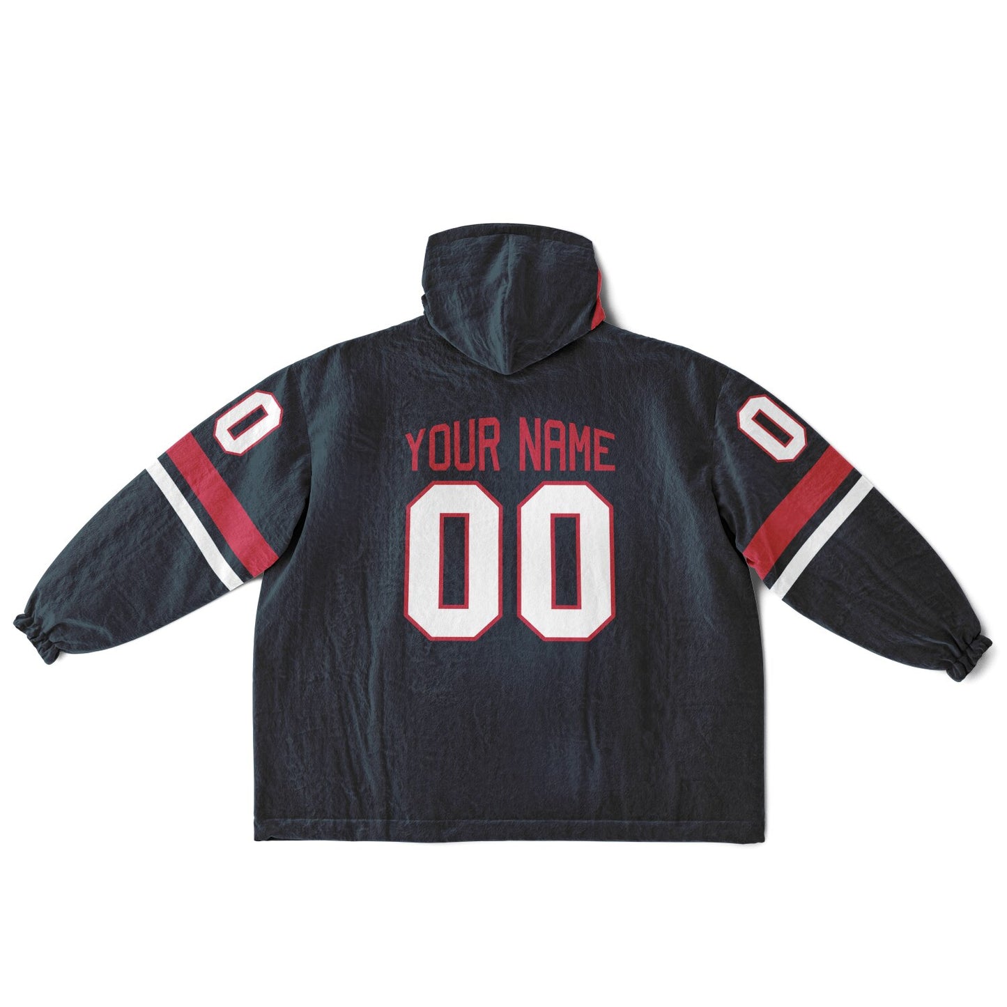 Deep Steel Blue/Red/White Superfan Reversible