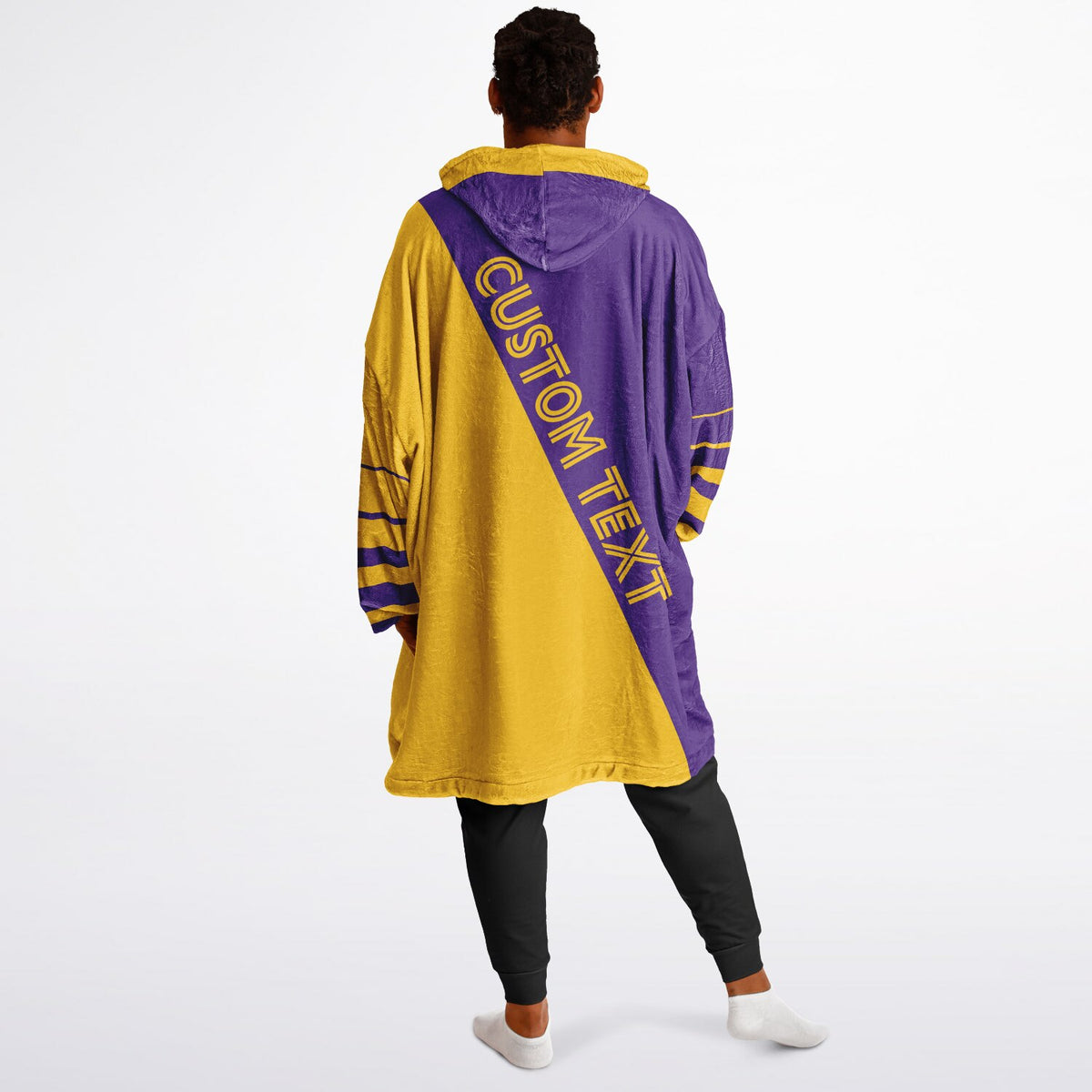 Purple & Gold Split Decision