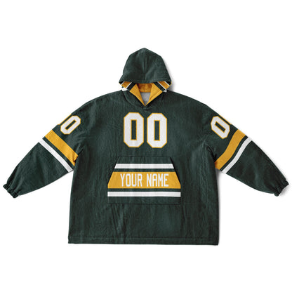 Green/Gold/White Superfan Reversible