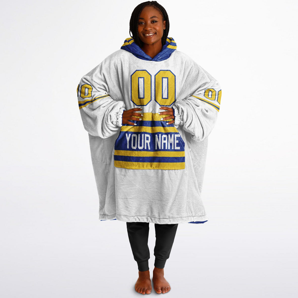 Blue/Yellow Superfan Reversible