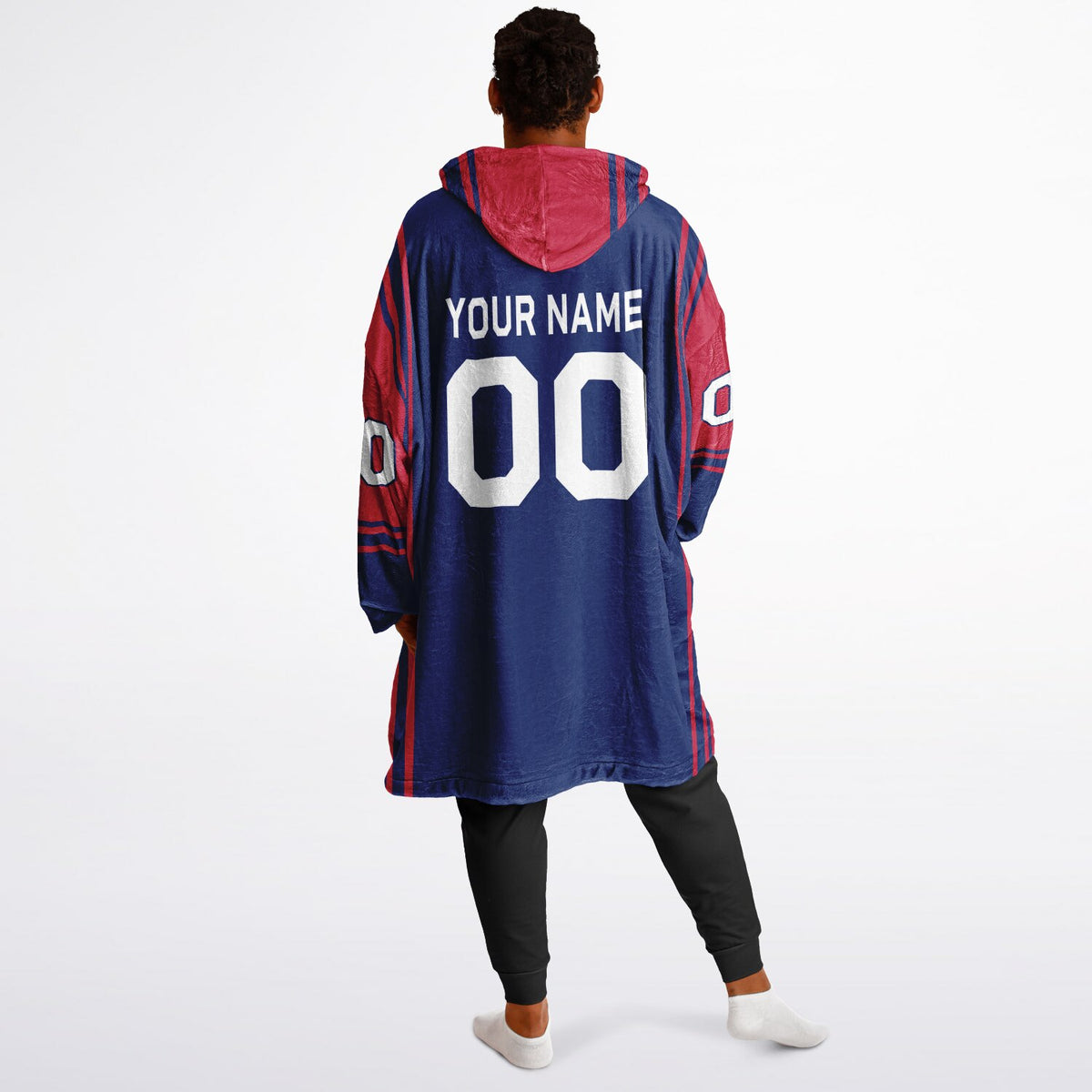 Dark Blue/Red Bold