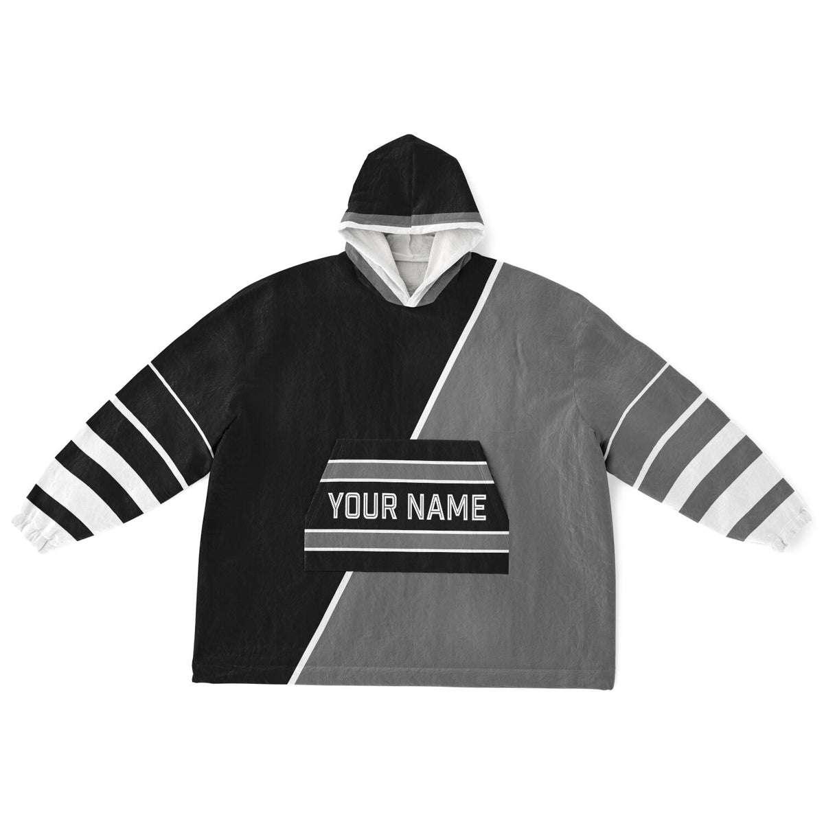 Black Gray White Split Decision