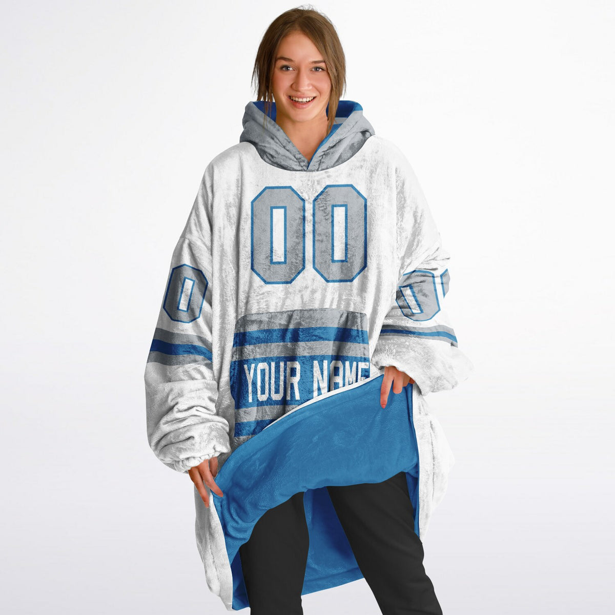 Blue/Silver Superfan Reversible