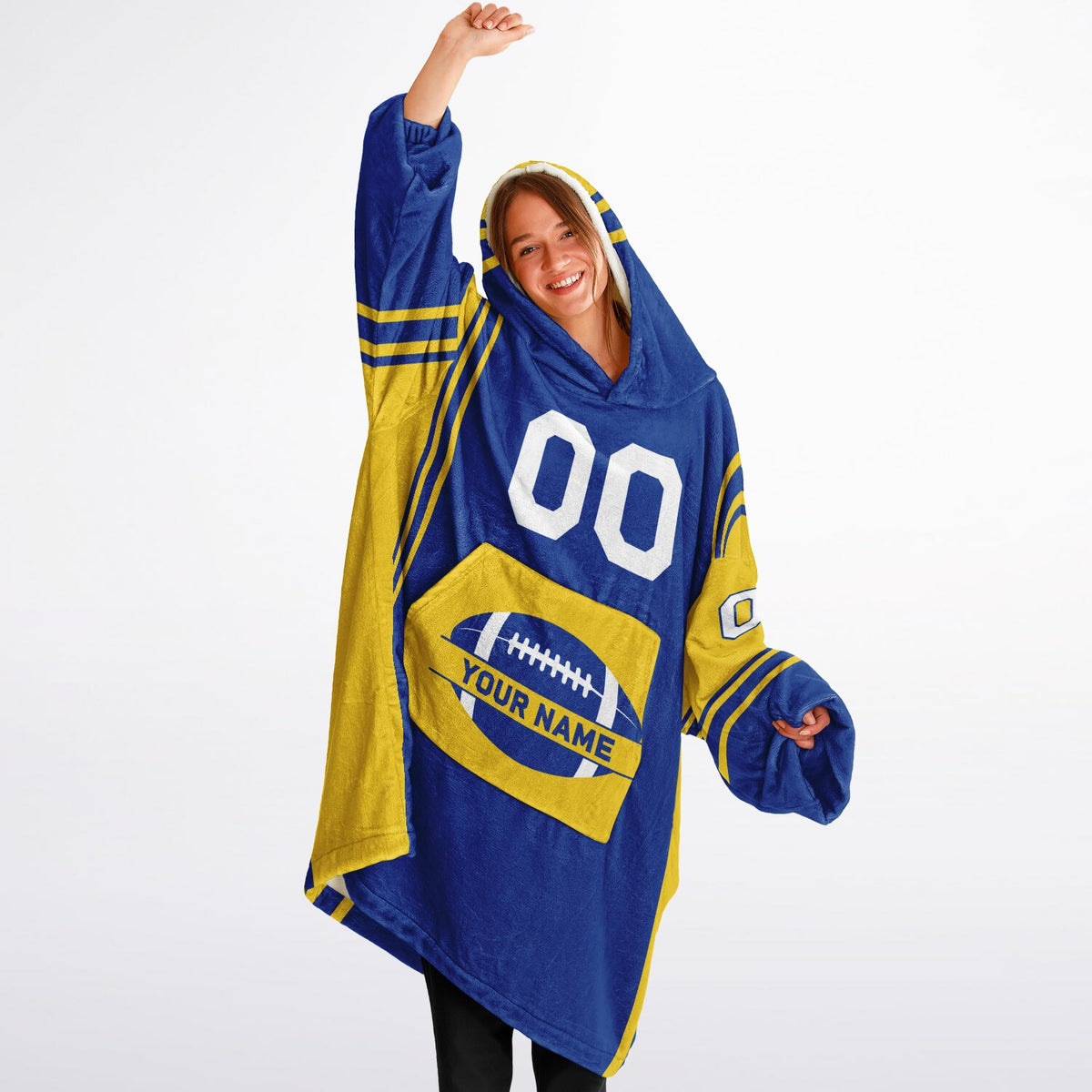 Blue/Yellow Bold
