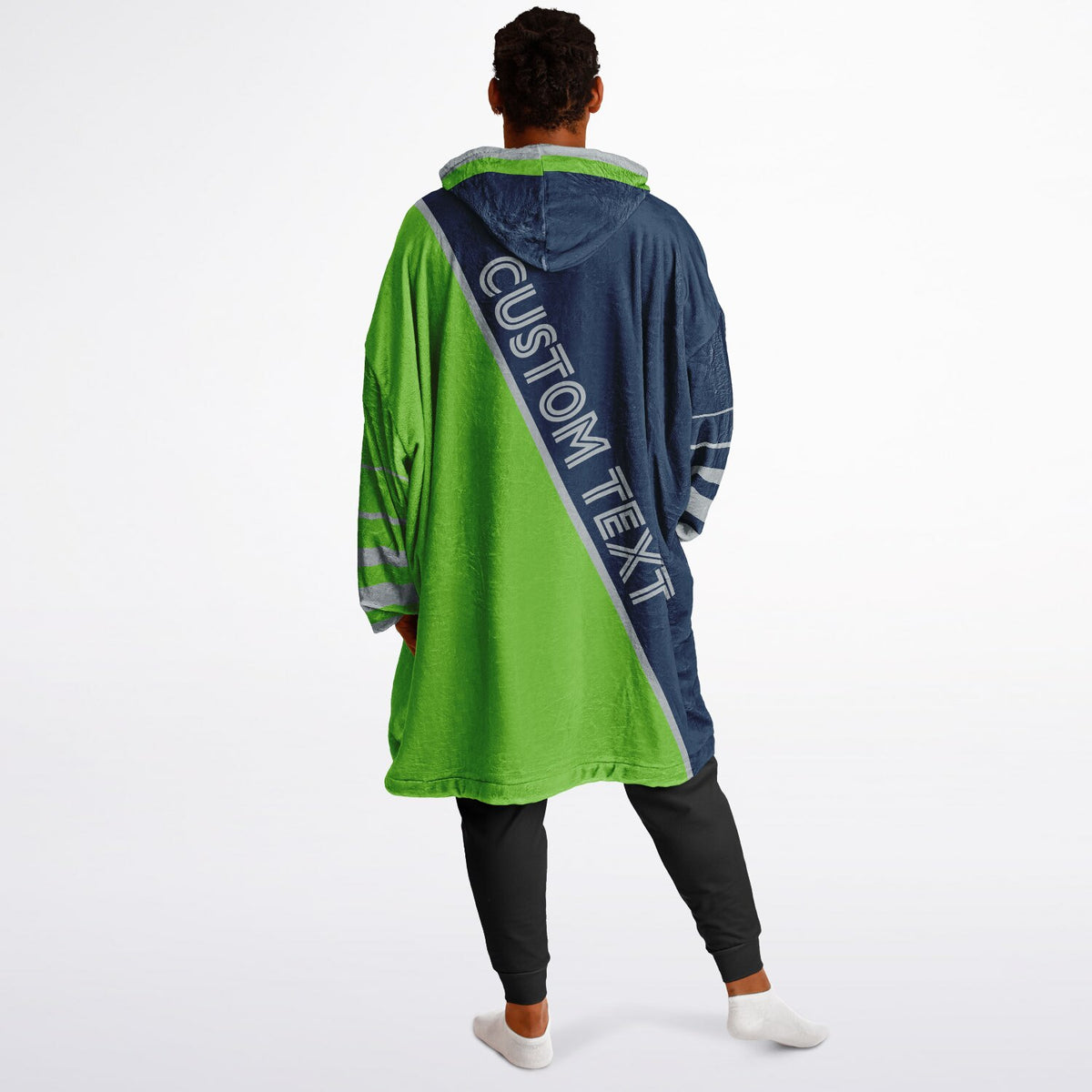 Navy Green Gray Split Decision
