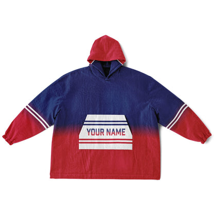 Dark Blue/Red/White Everyday Reversible