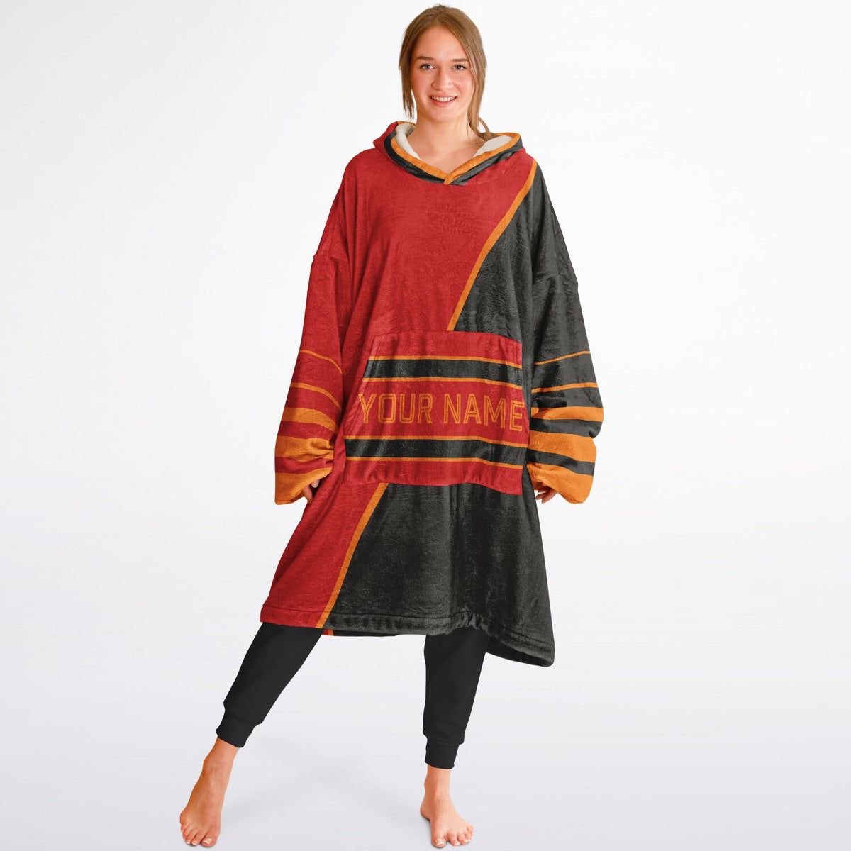Red Pewter Orange Split Decision