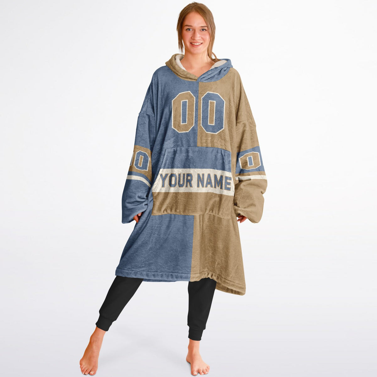 Slate Blue Cream Camel Halftime