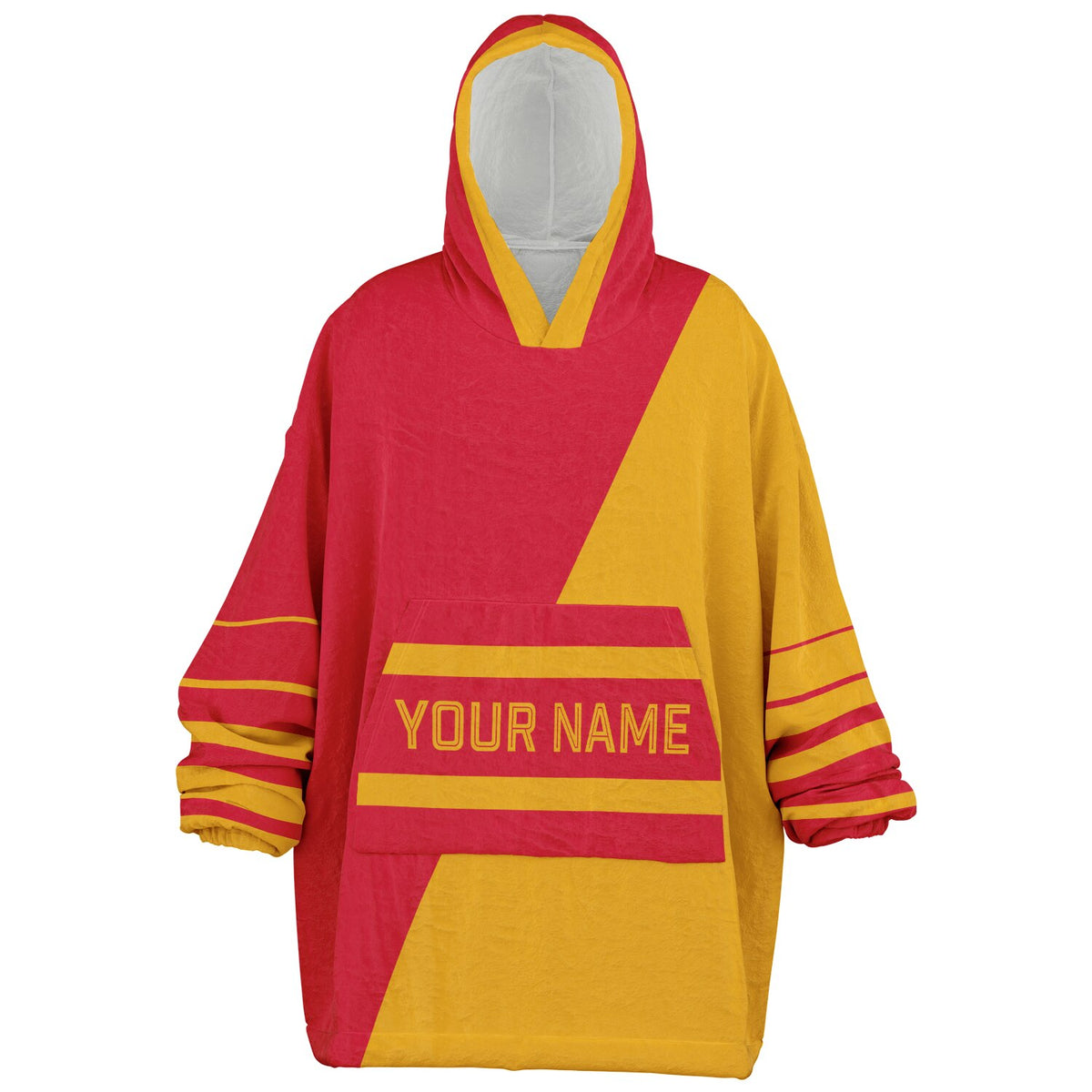 Red & Gold Split Decision