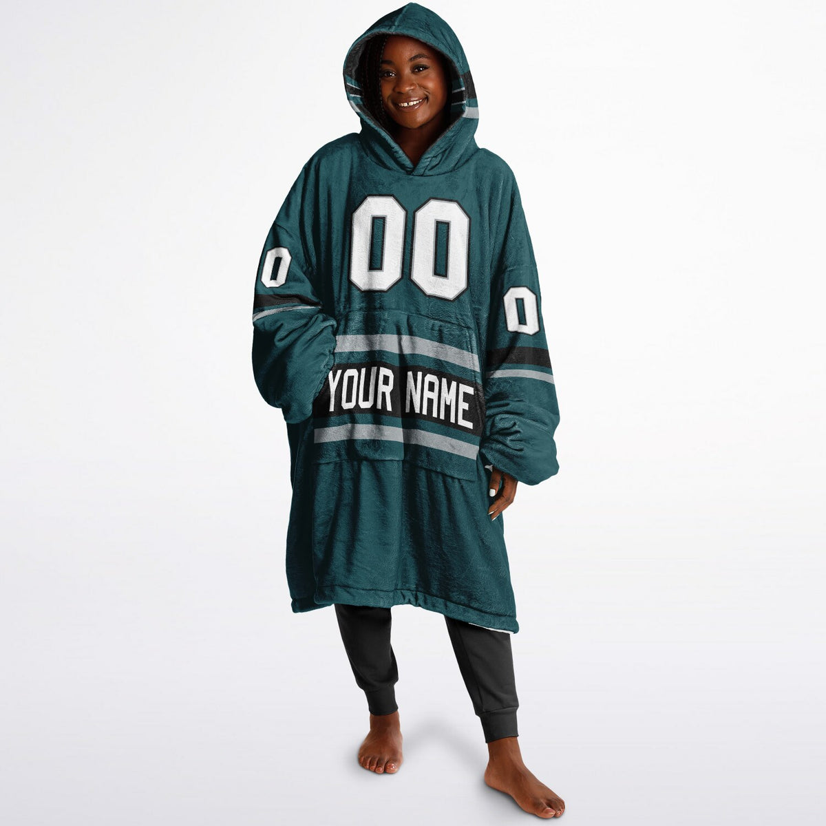 Deep Forest/Black/Silver Superfan Reversible