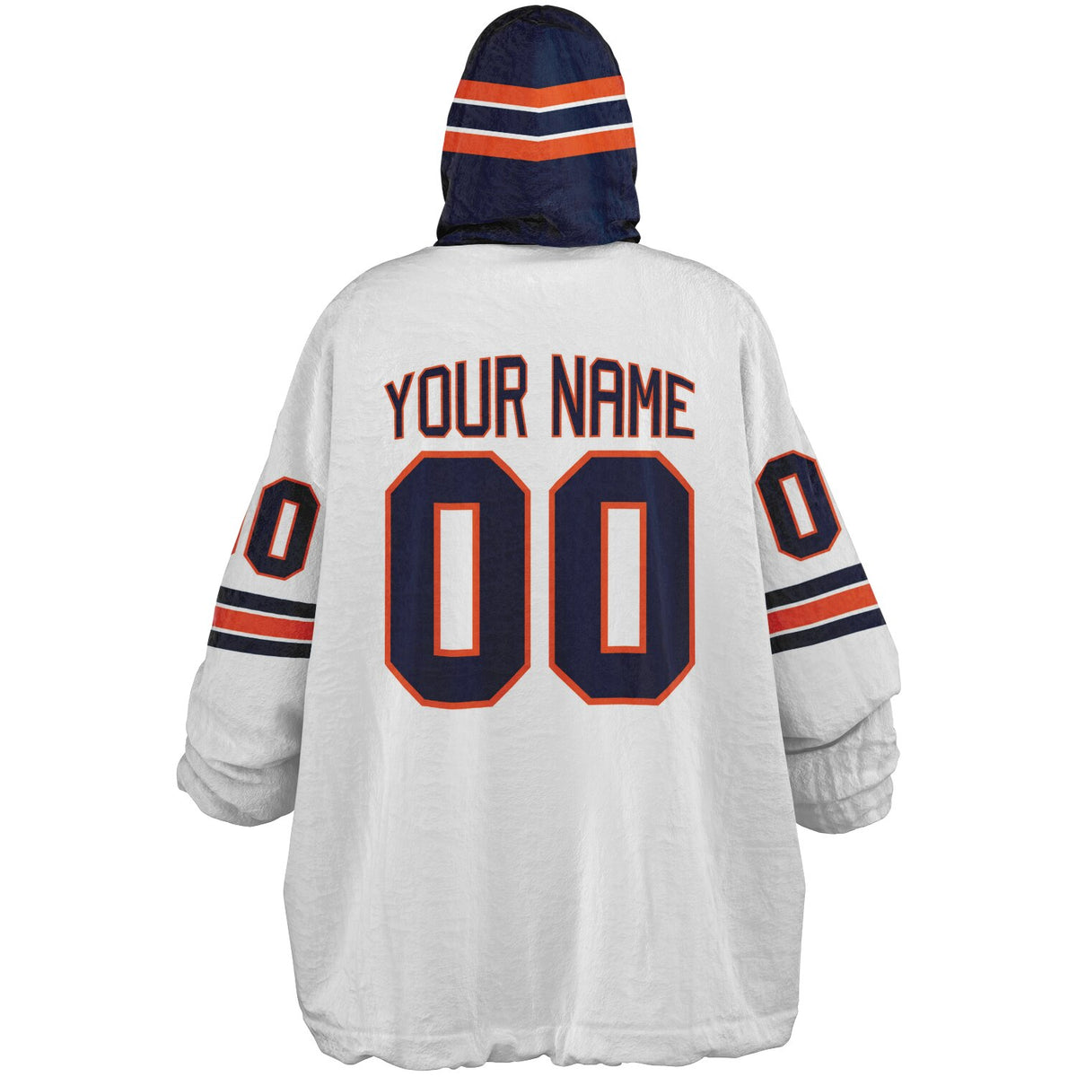 Orange/Navy/White Superfan Reversible