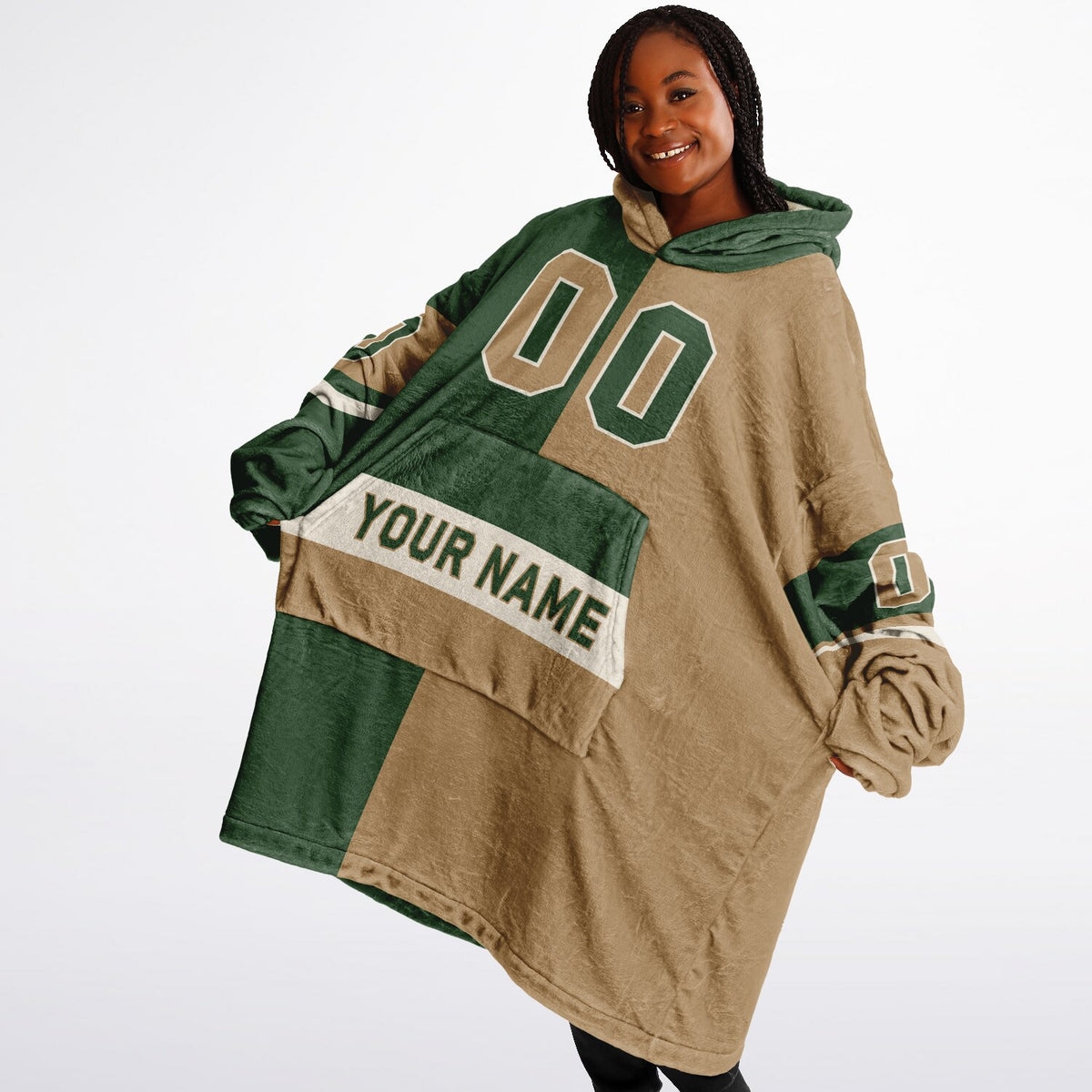 Forest Green Cream Camel Halftime