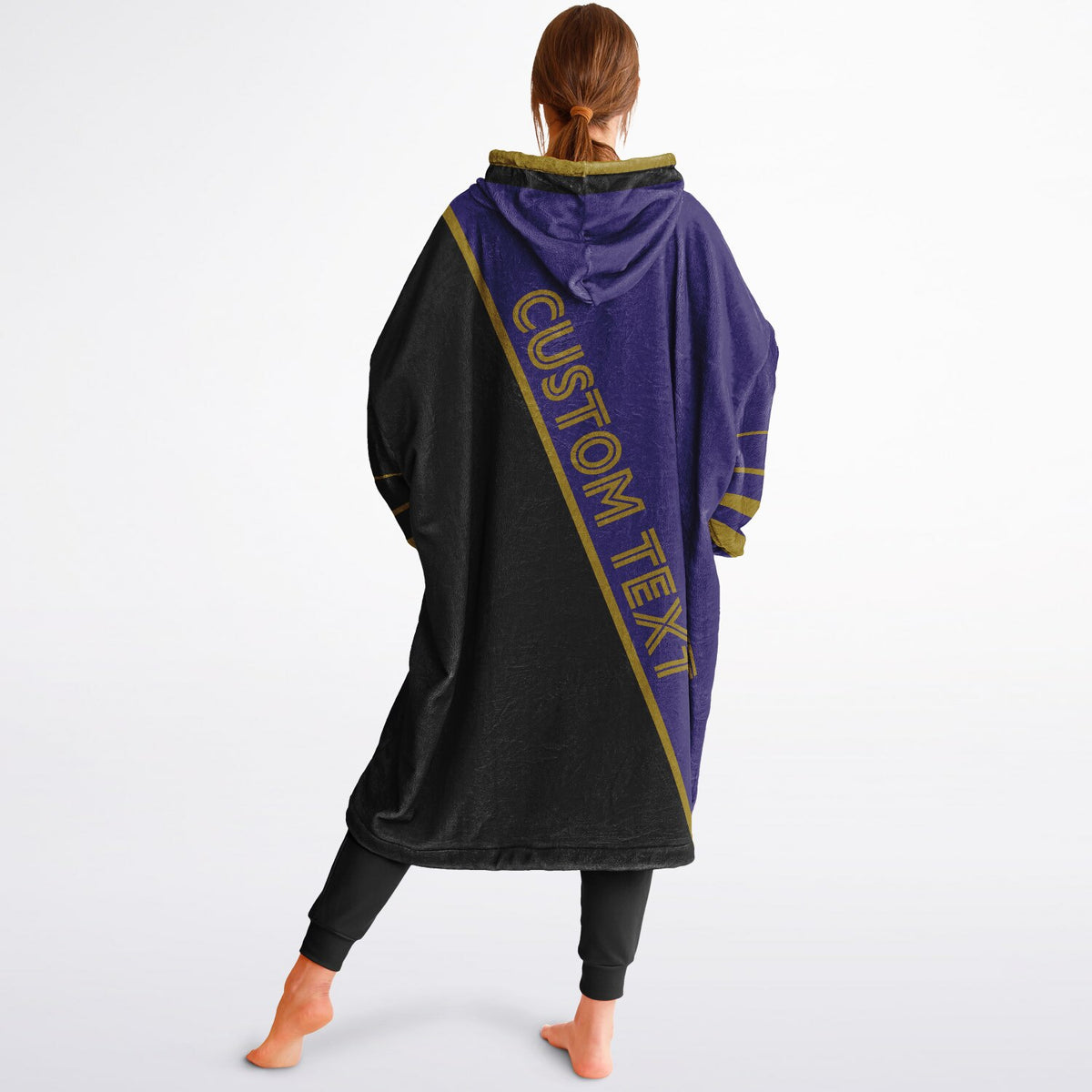 Purple Black Dark Gold Split Decision
