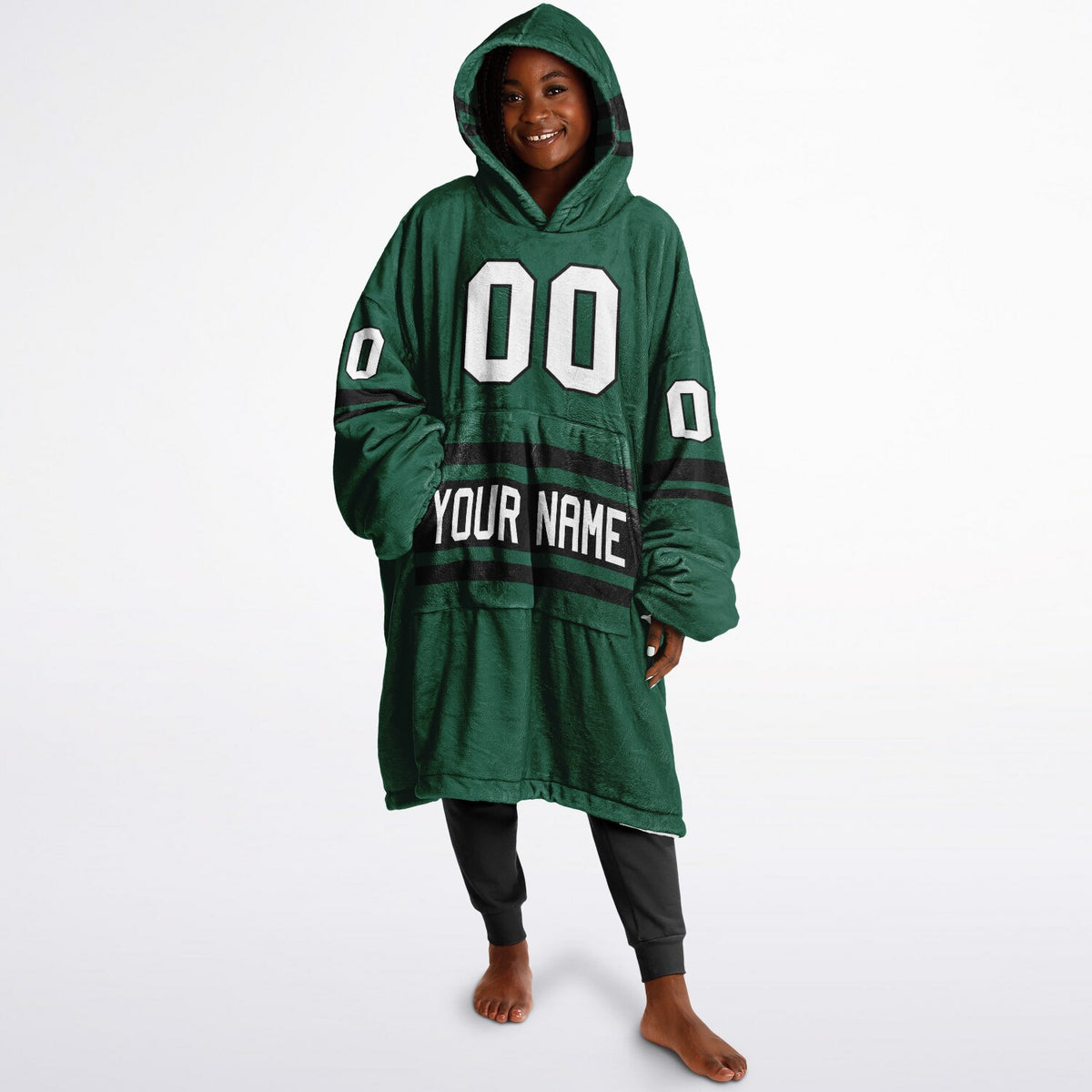 Green/Black Superfan Reversible