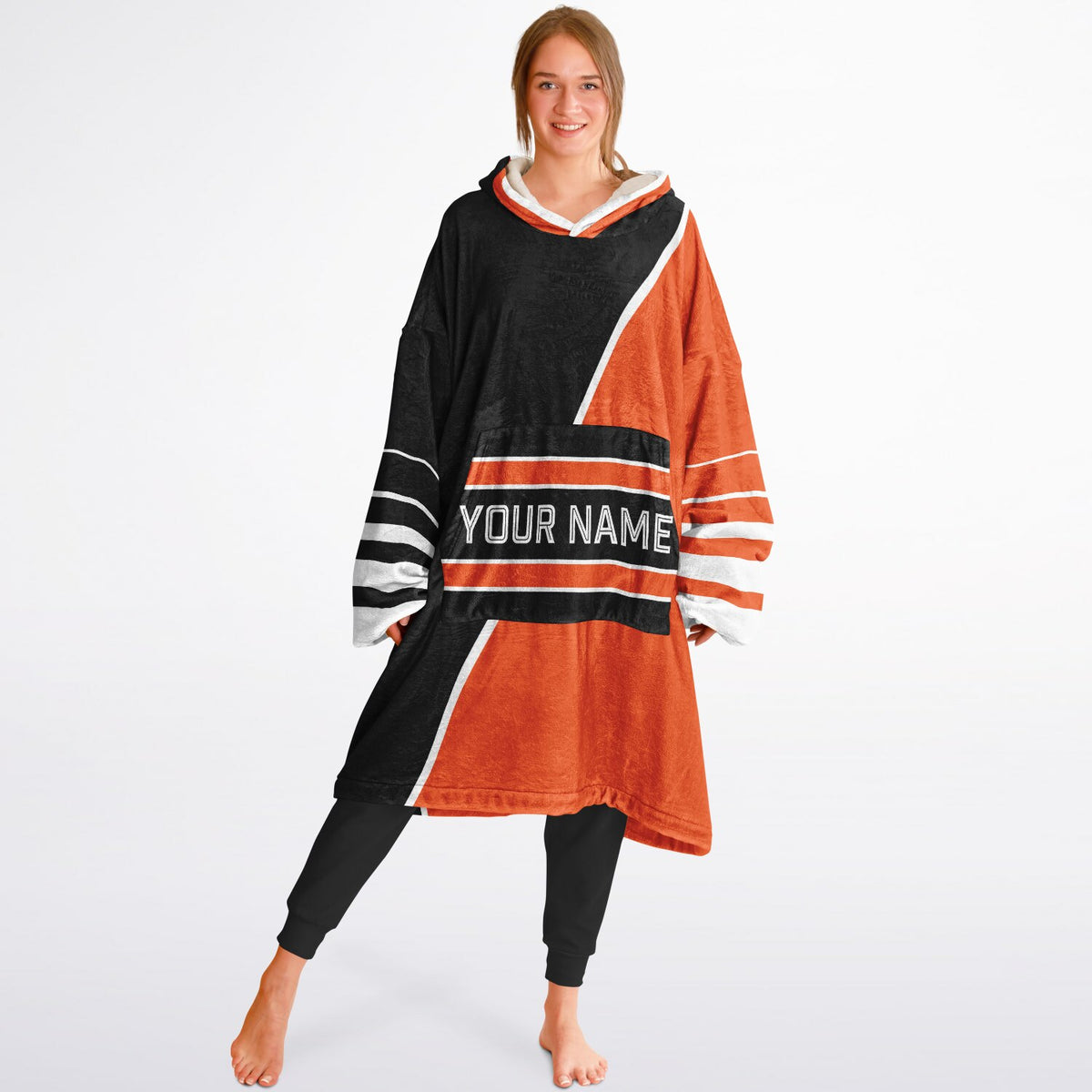 Black Orange White Split Decision