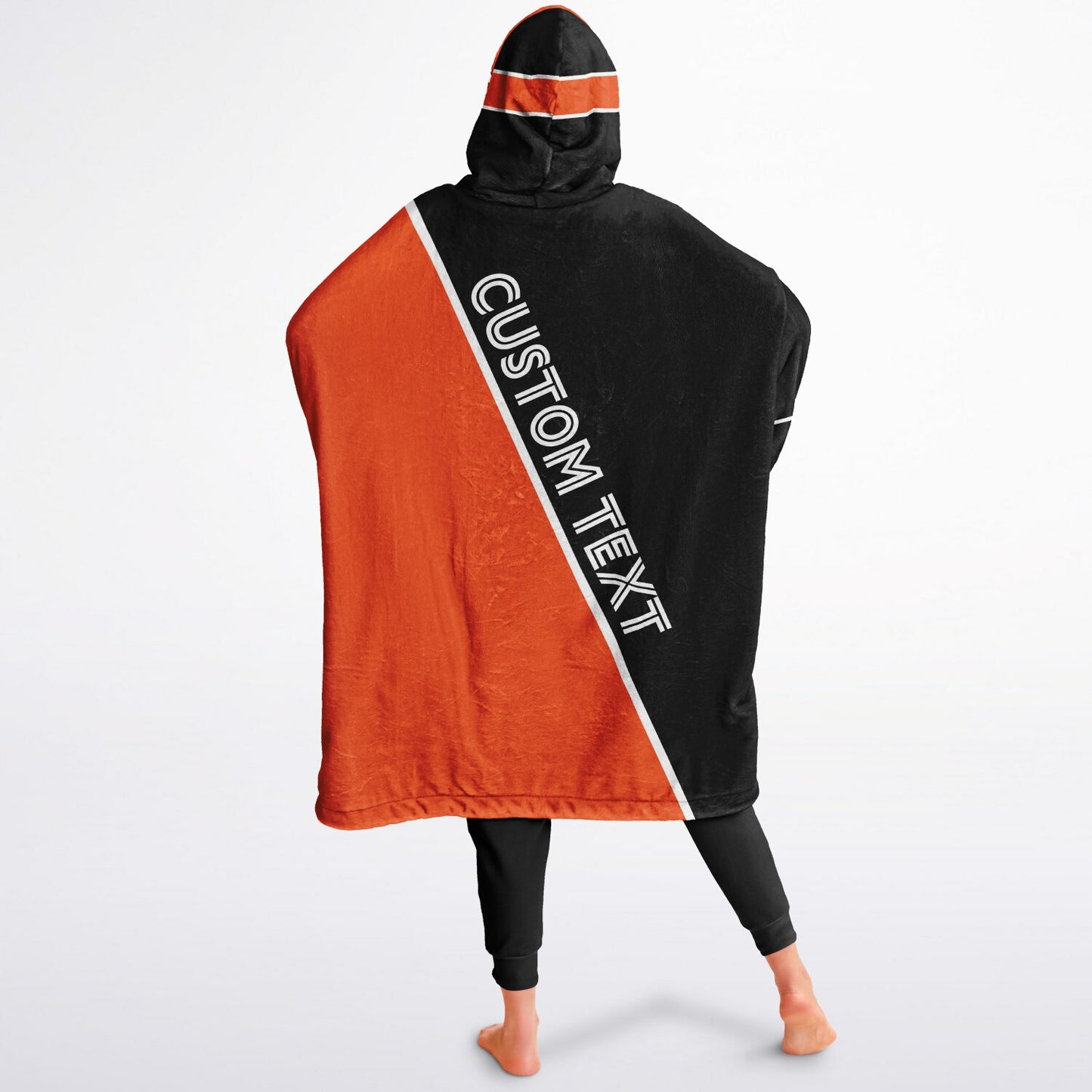 Black/Orange/White Everyday Reversible