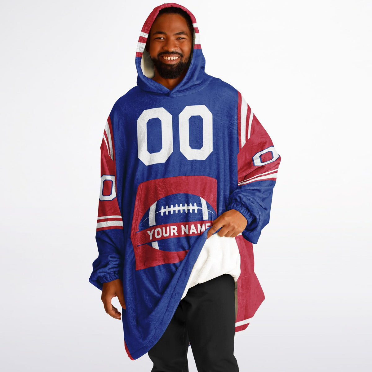 Blue/Red/White Bold