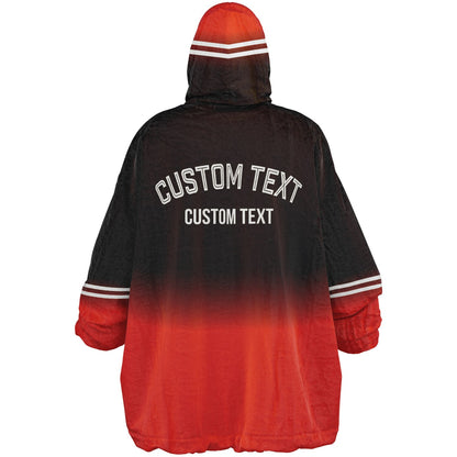 Brown/Orange/White Everyday Reversible