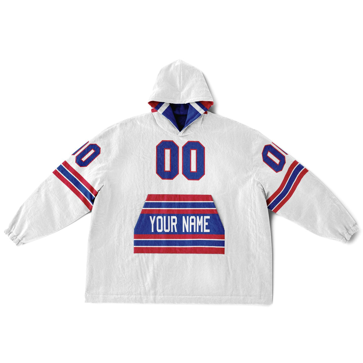 Blue/Red/White Superfan Reversible