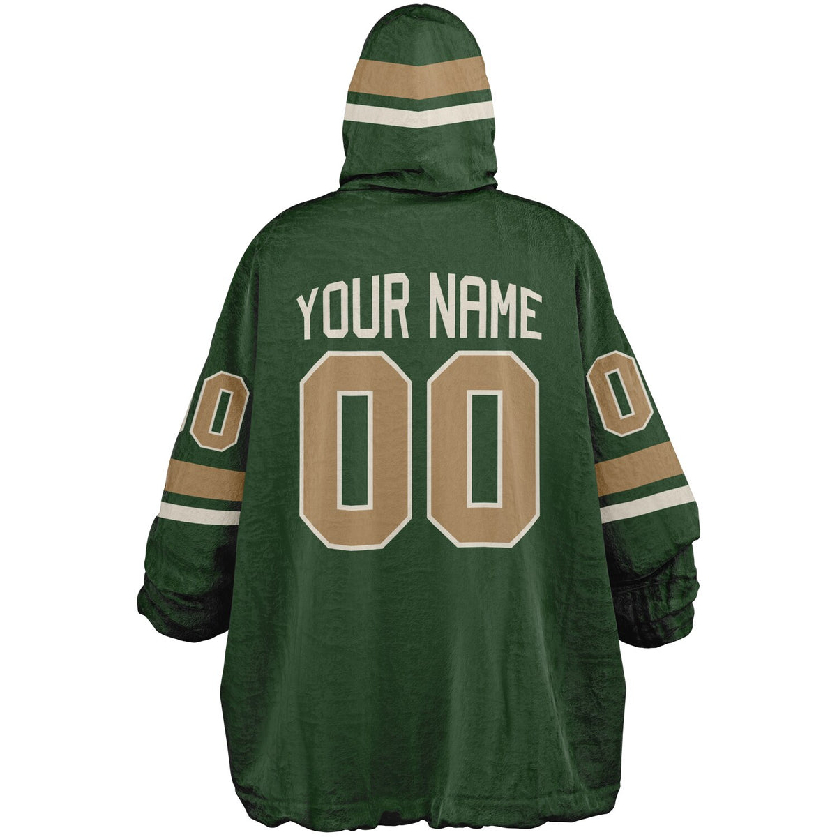 Forest Green Cream Camel Superfan Reversible