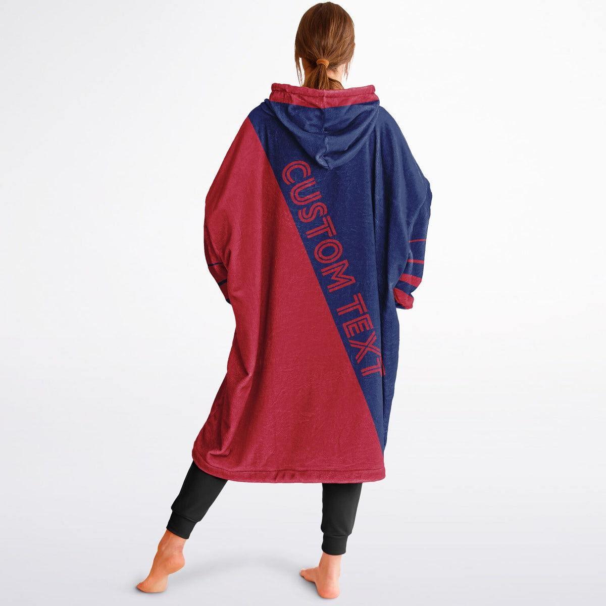 Dark Blue & Red Split Decision