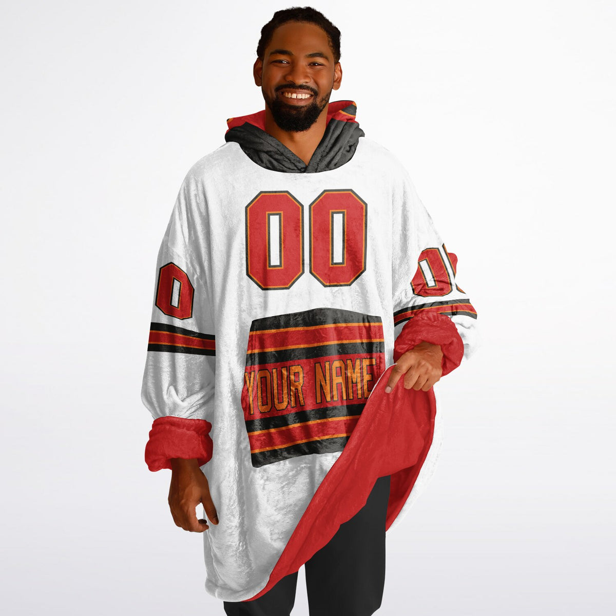 Red/Pewter/Orange Superfan Reversible