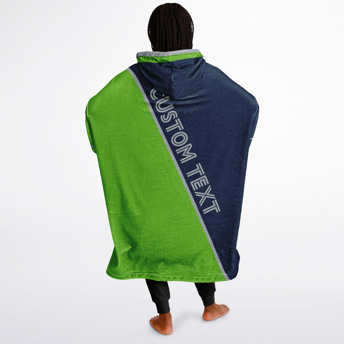 Navy Green Gray Split Decision