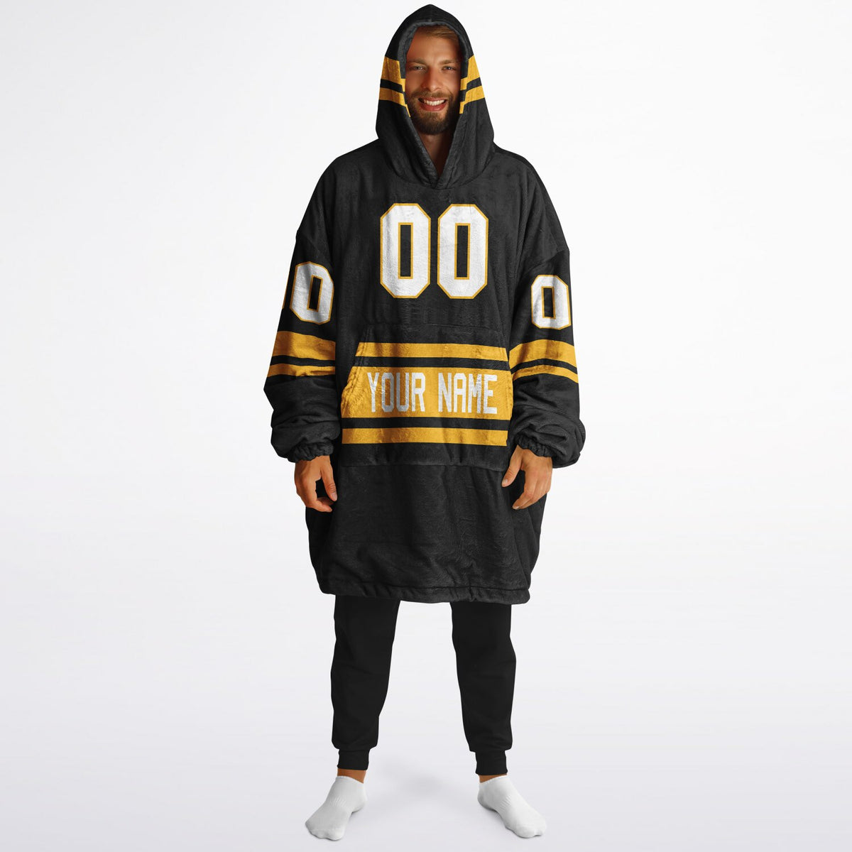 Black/Gold Superfan Reversible