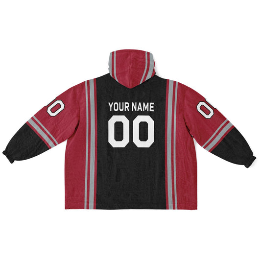 Black/Red/Silver Bold