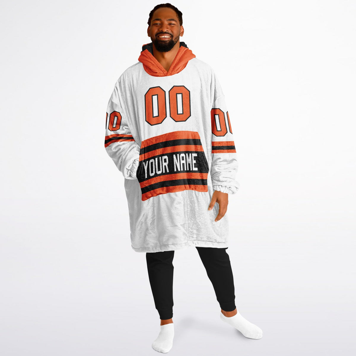 Black/Orange Superfan Reversible