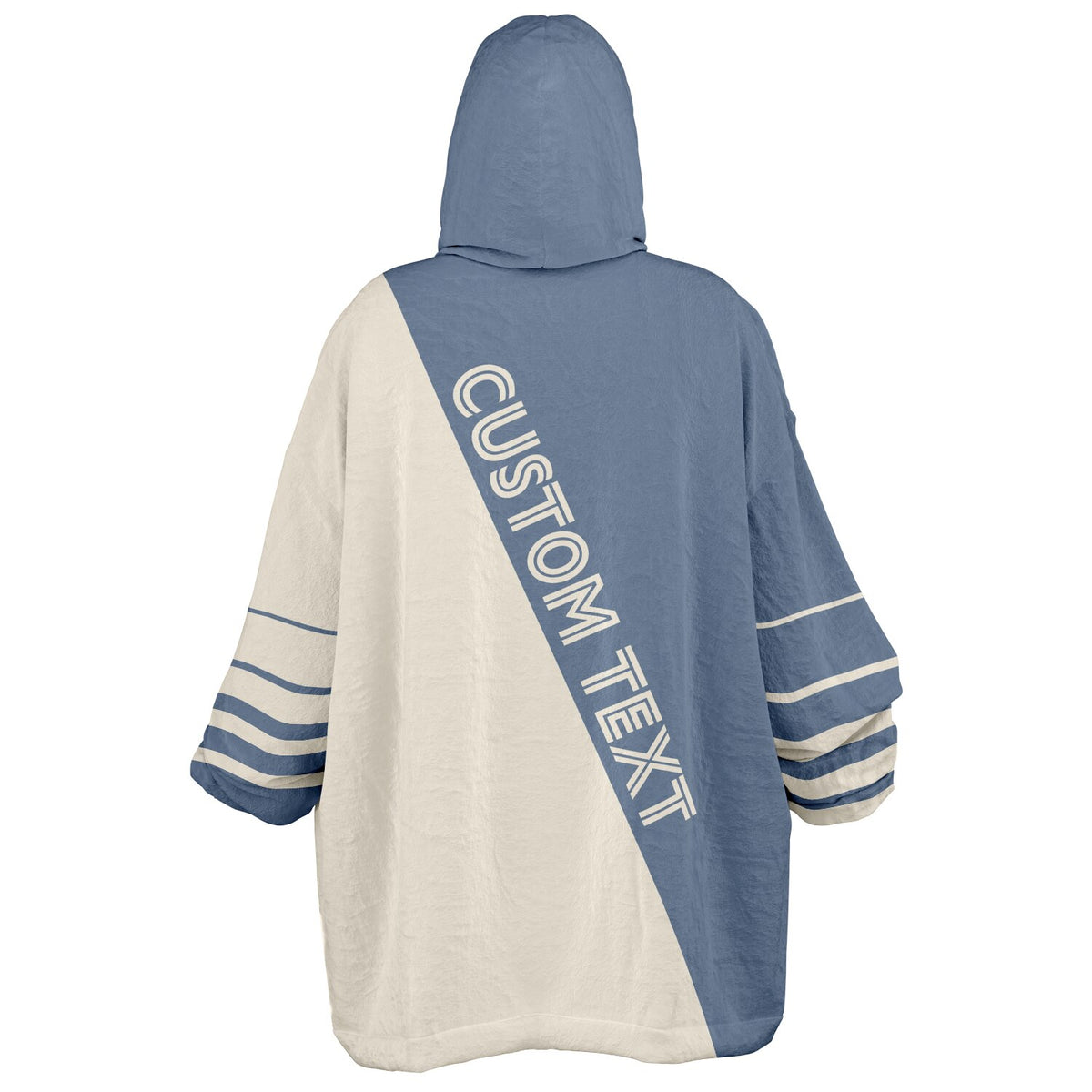 Slate Blue & Cream Split Decision