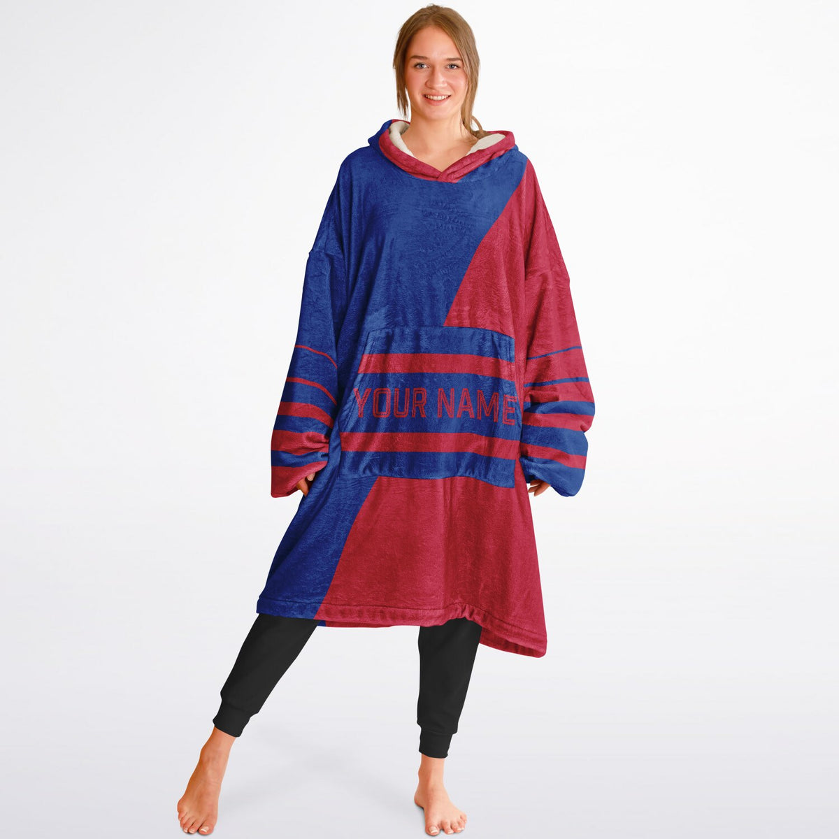 Blue & Red Split Decision