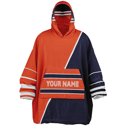 Orange/Navy/White Everyday Reversible