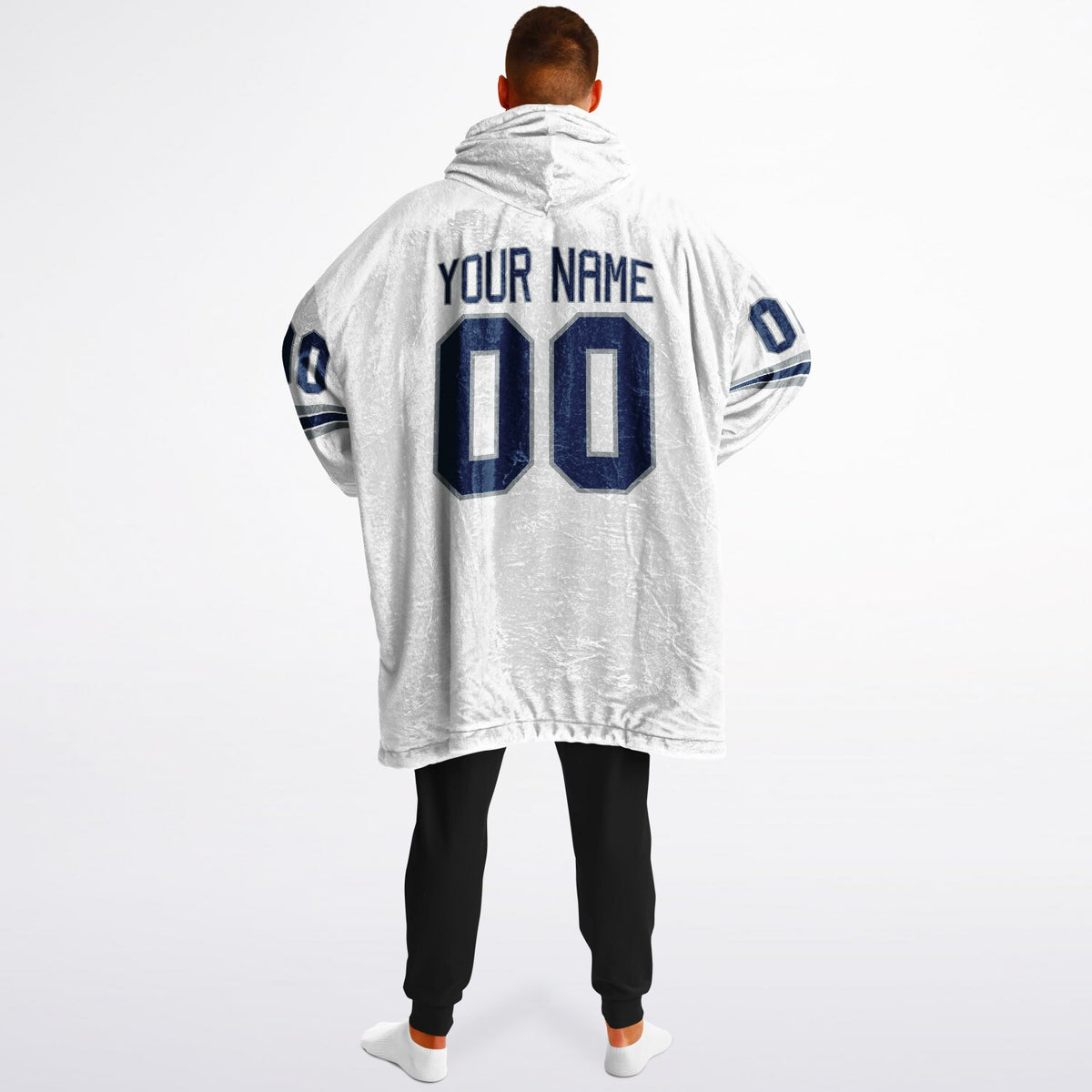 Blue/White/Gray Superfan Reversible