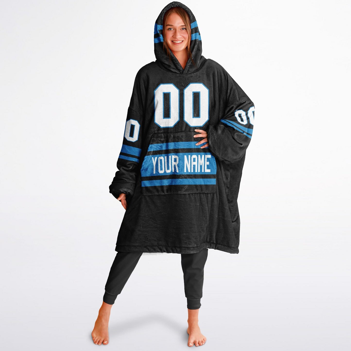Black/Blue Superfan Reversible
