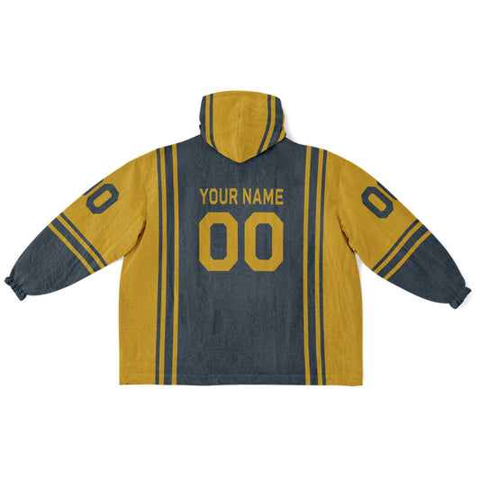 Charcoal & Mustard Bold