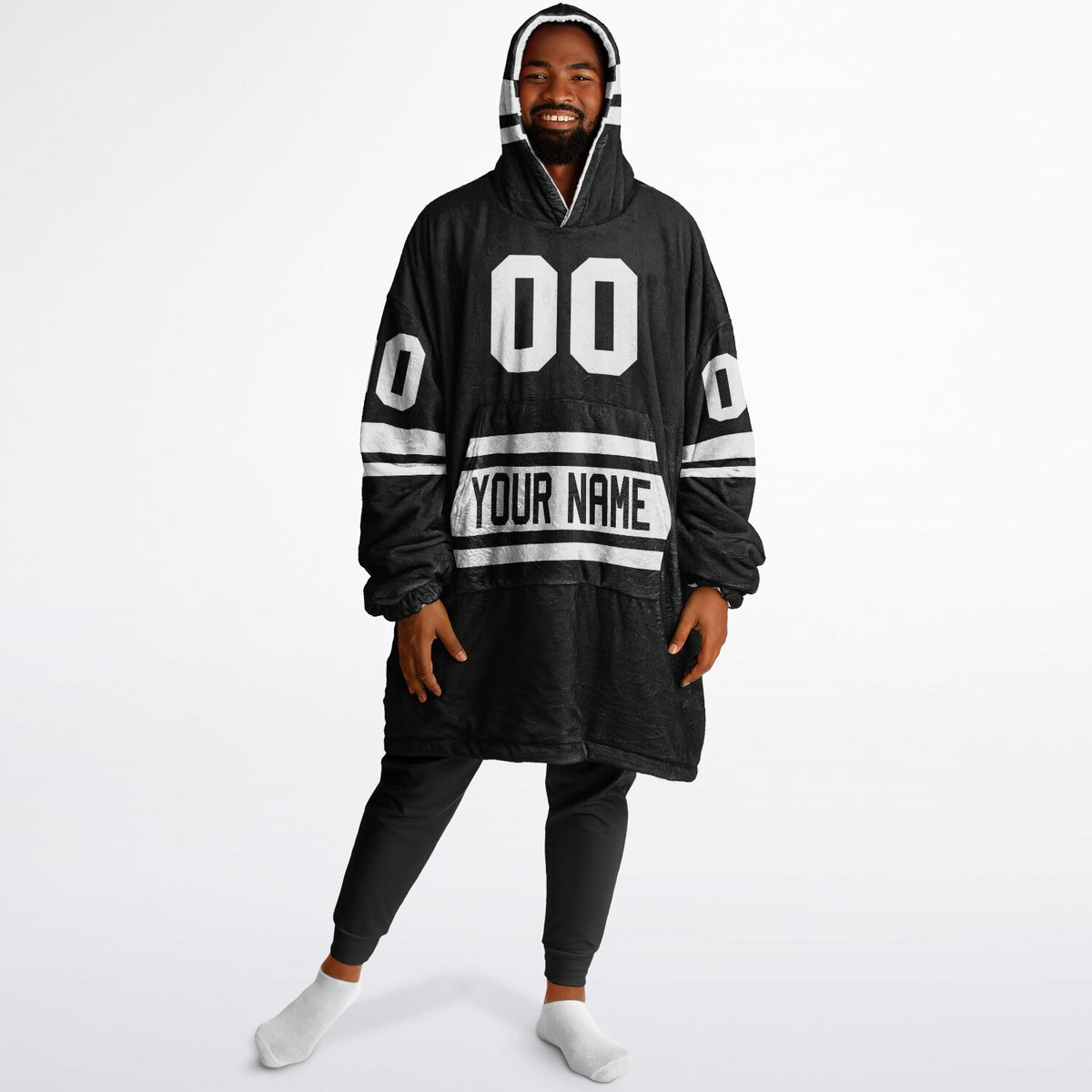 Black & White Superfan Reversible