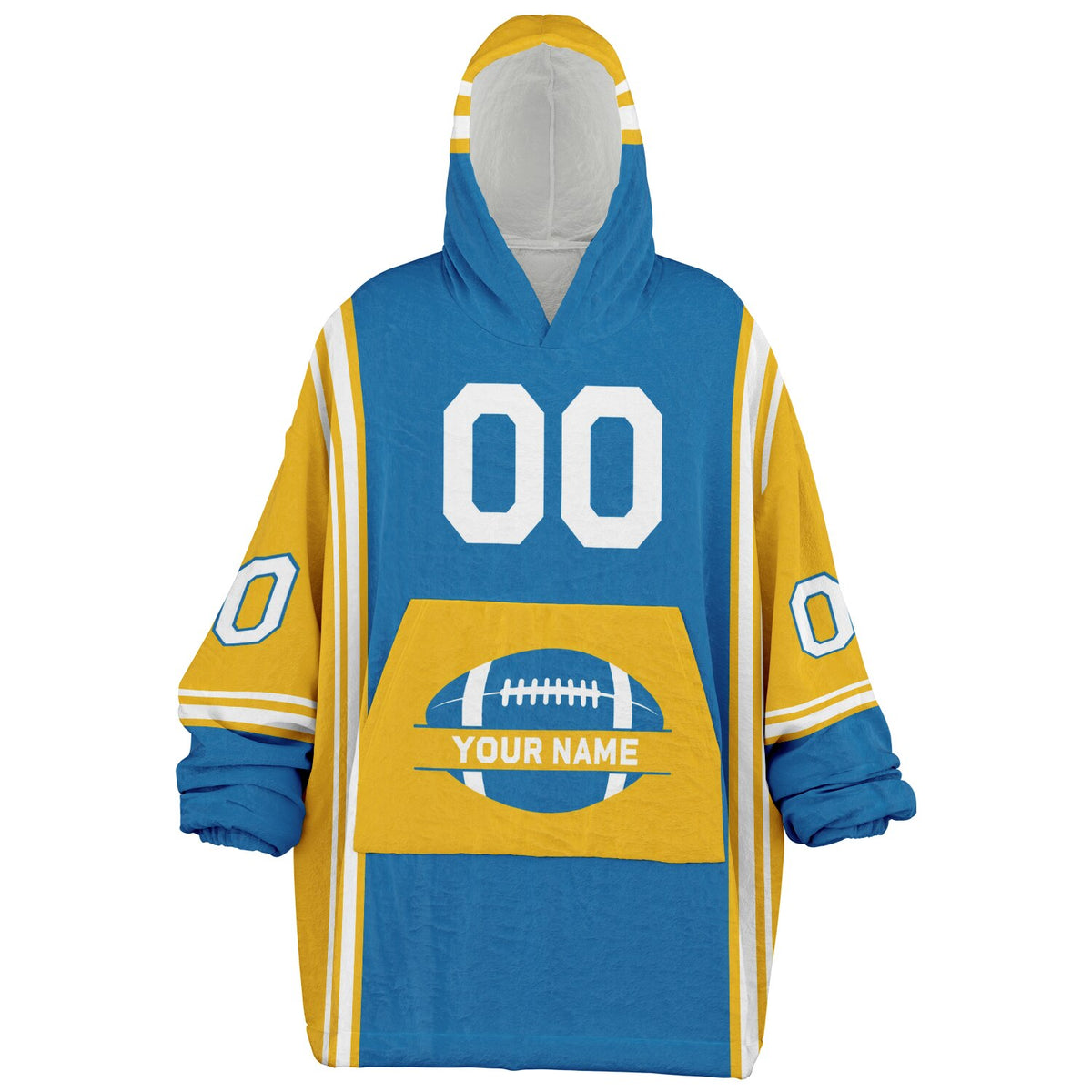 Blue/Gold/White Bold