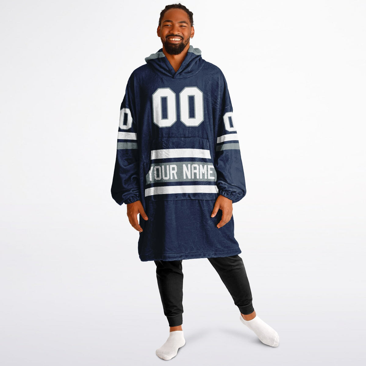 Navy Silver White Classic