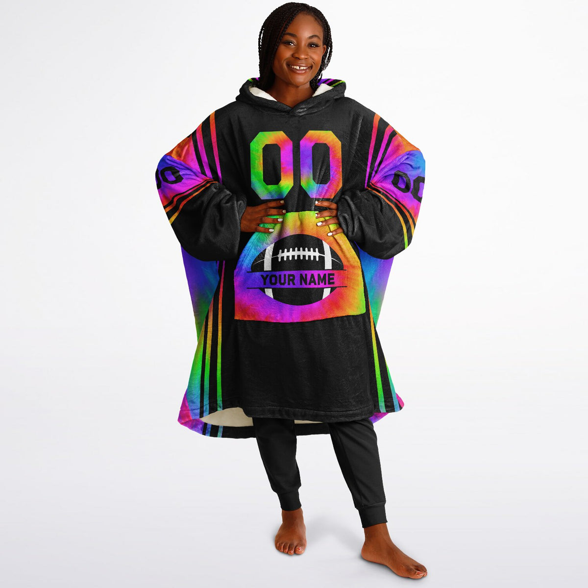 Black & Tie Dye Bold