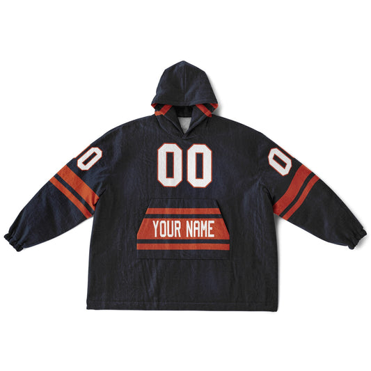 Navy/Orange Superfan Reversible