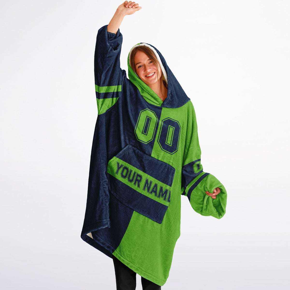 Navy/Green Halftime