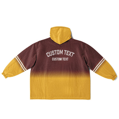 Burgundy/Gold/White Everyday Reversible