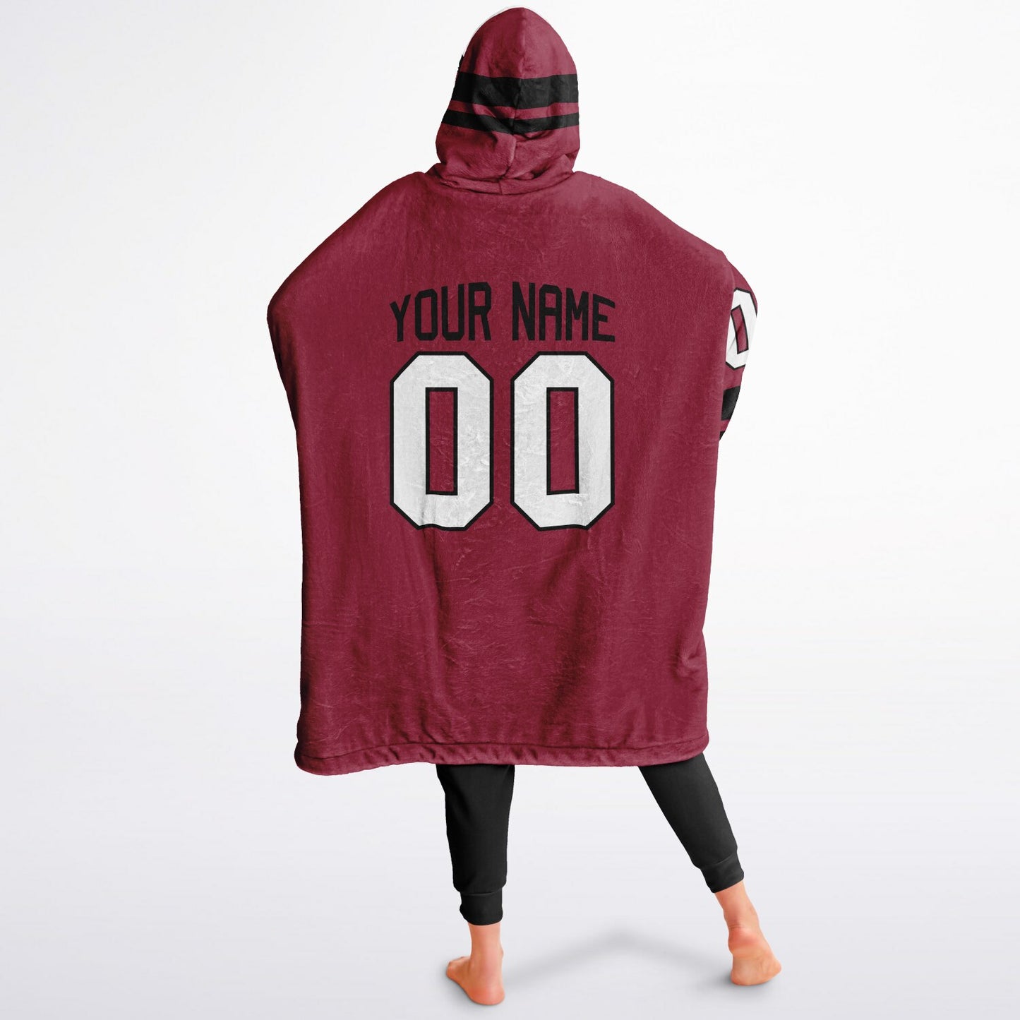 Cardinal Red/Black Superfan Reversible