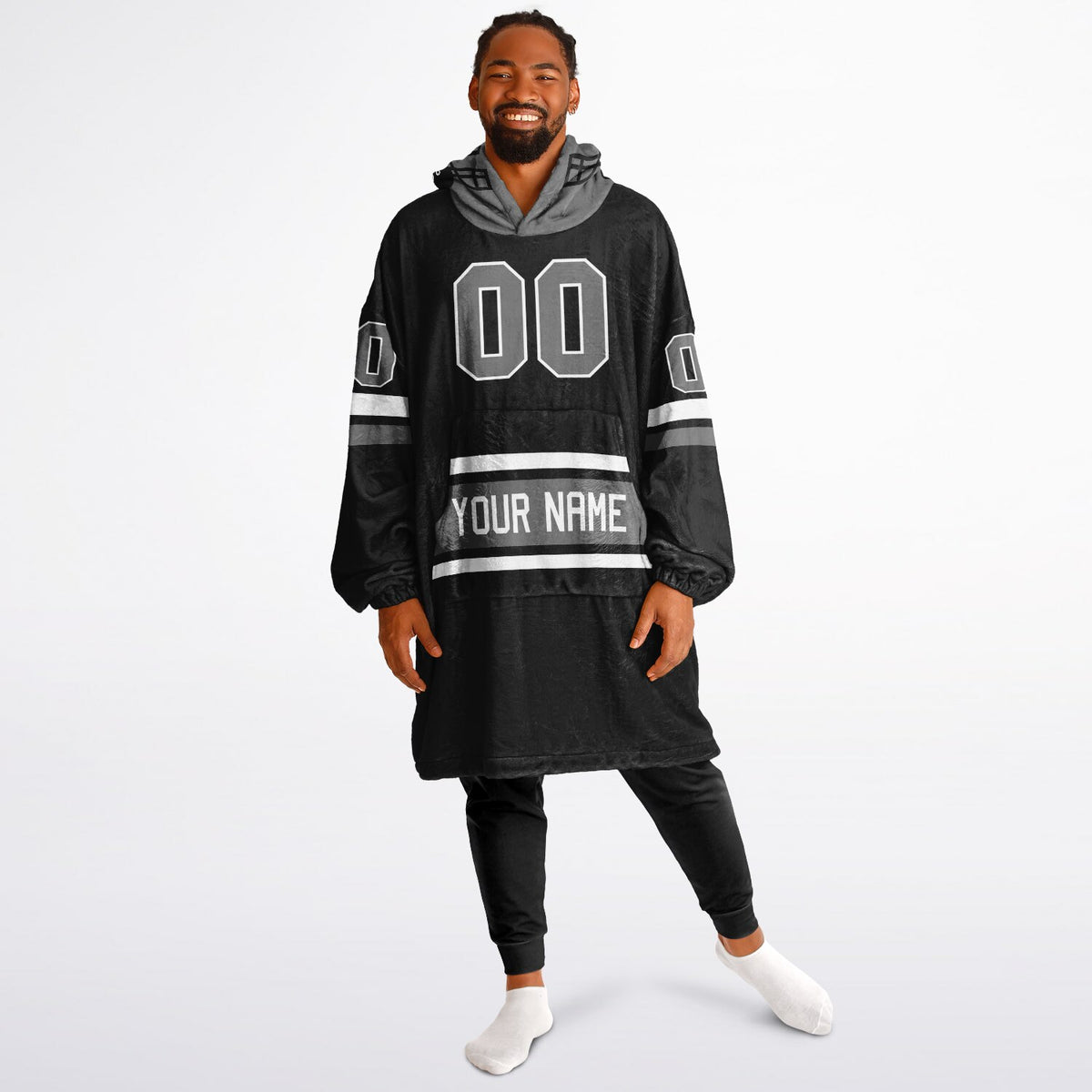 Black Gray White Kickoff