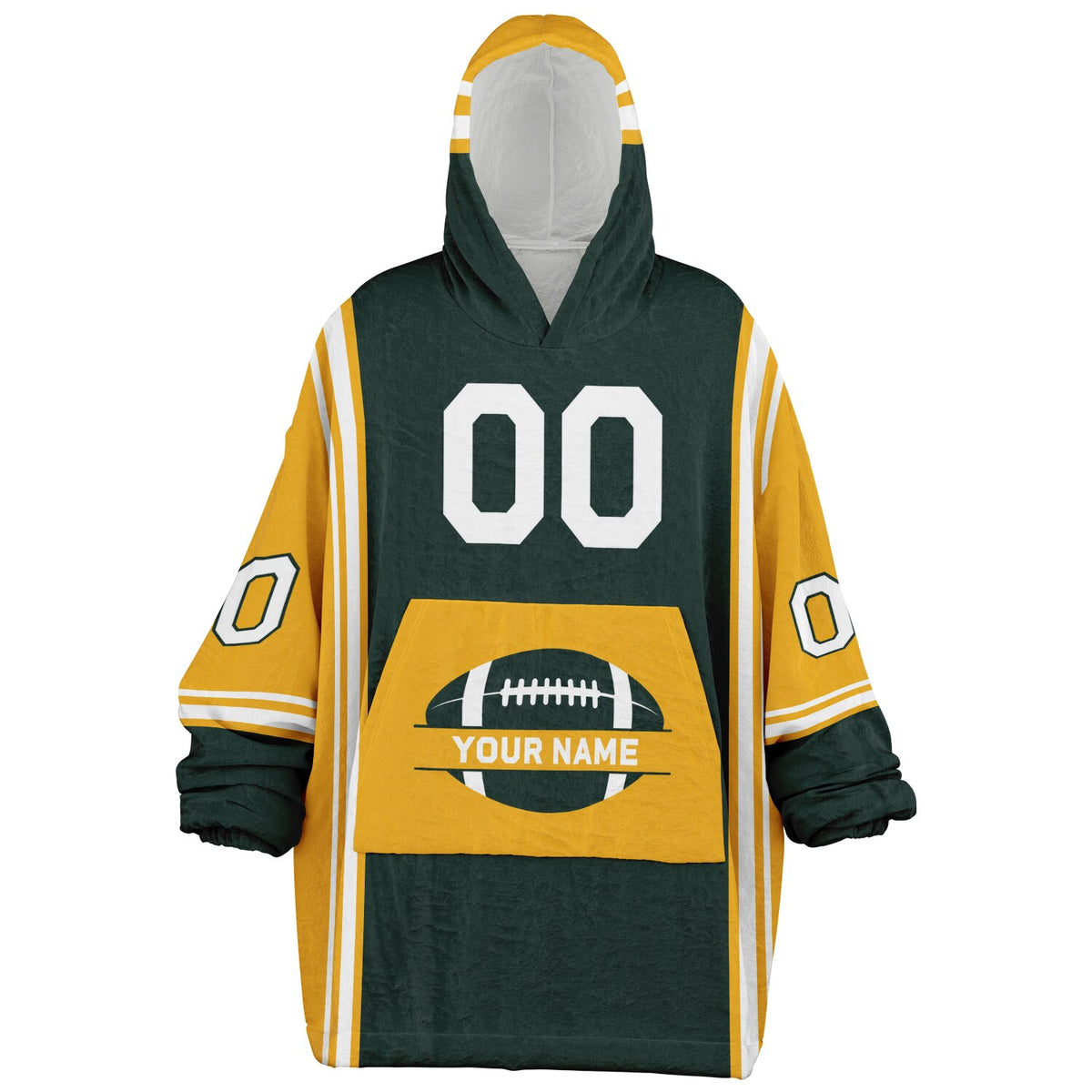 Green/Gold/White Bold