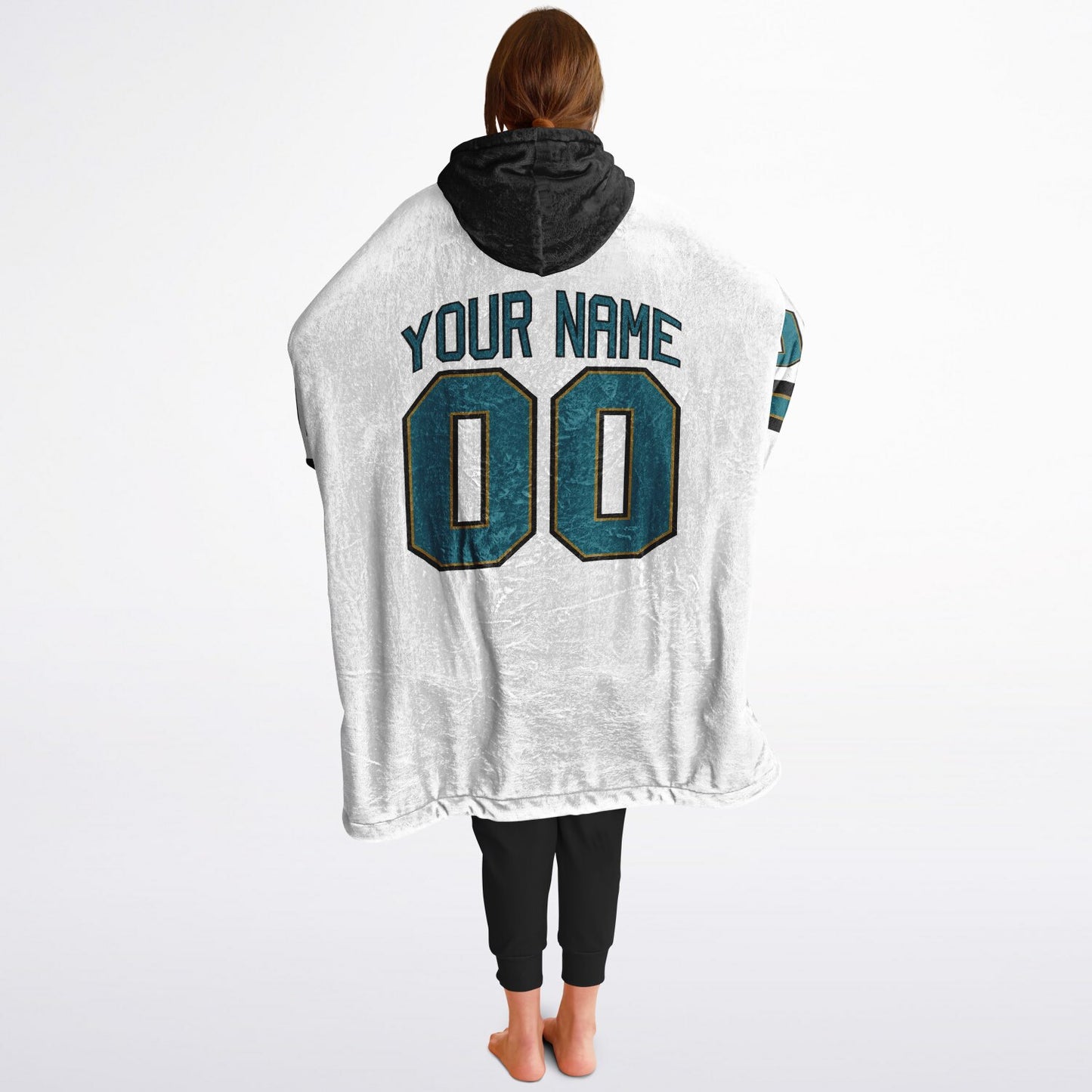 Teal/Black/Gold Superfan Reversible