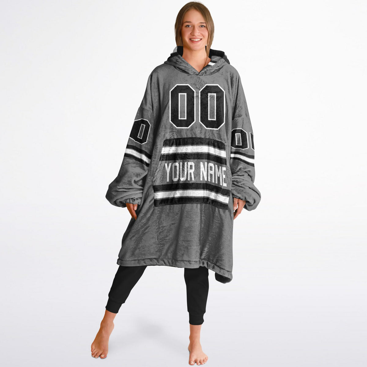 Black Gray White Superfan